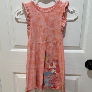 Disney Coral Kids Dress with Princess Design